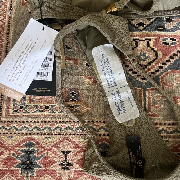 Green halter VIX bikini S nwt - Picture 3 of 3